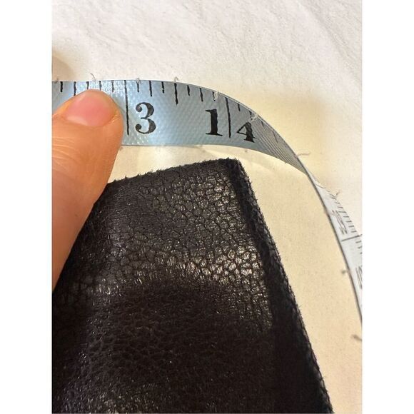 Hale Bob faux suede soft black leggings, size M - Picture 5 of 8